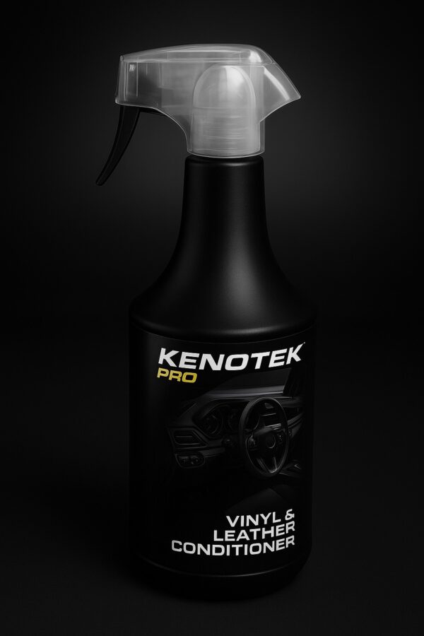Flacon Kenotek Vinyl Leather Conditioner pour vinyle et cuir